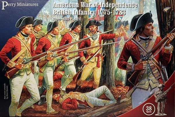 Perry Miniatures - Plastic American War of Independence - British Infantry 1775-1783 - Gap Games