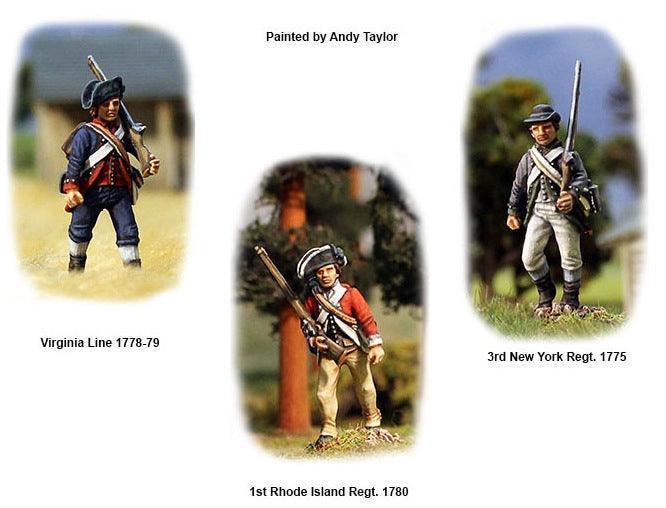 Perry Miniatures - Plastic American War of Independence Continental Infantry 1776-1783 - Gap Games
