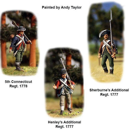 Perry Miniatures - Plastic American War of Independence Continental Infantry 1776-1783 - Gap Games