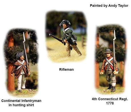 Perry Miniatures - Plastic American War of Independence Continental Infantry 1776-1783 - Gap Games