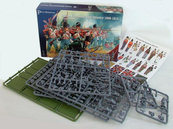 Perry Miniatures - Plastic British Napoleonic Line Infantry 1808-1815 – Gap  Games