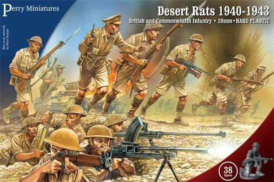 Perry Miniatures - Plastic Desert Rats 1940-43 (8th Army) - Gap Games