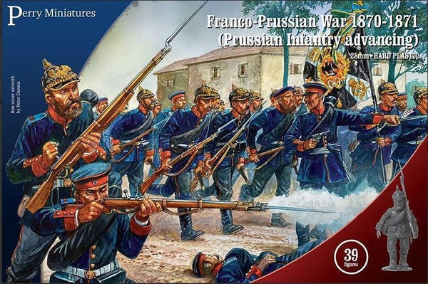 Perry Miniatures - Plastic Franco Prussian War Prussian Infantry Advancing 1870-71 - Gap Games