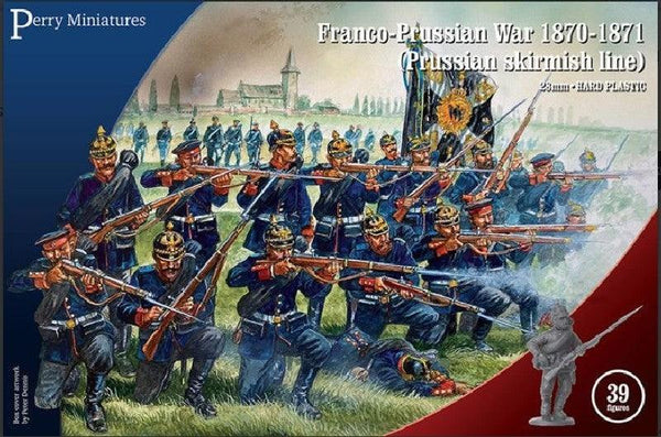 Perry Miniatures - Plastic Franco Prussian War Prussian Infantry Skirmishing 1870-71 - Gap Games