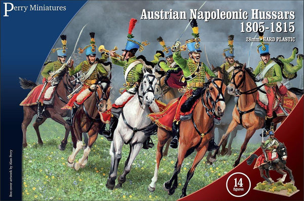 Perry Miniatures - Plastic Napoleonic Austrian Hussars 1805-1815 - Gap Games
