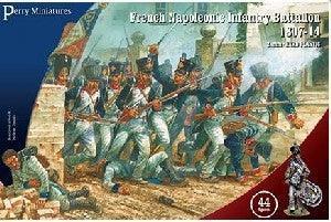 Perry Miniatures - Plastic Napoleonic French Infantry Battalion 1807-14 - Gap Games