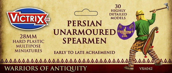 Persian Unarmoured Spearmen - Gap Games