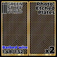Photo-etched Plates - Barbed Wire - Gap Games