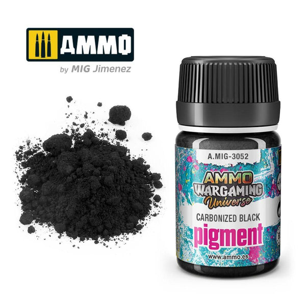 Ammo by MIG - Pigments - Carbonized Black 35ml