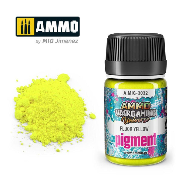 Ammo by MIG - Pigments - Fluor Yellow 35ml