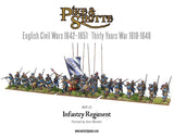 Pike & Shotte Infantry Regiment plastic boxed set - Gap Games