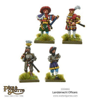 Pike and Shotte Landsknecht Officers - Gap Games