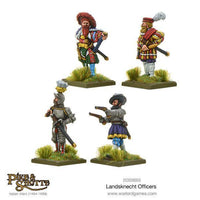 Pike and Shotte Landsknecht Officers - Gap Games