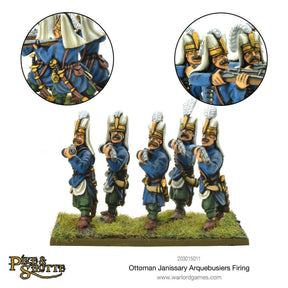 Pike and Shotte Ottoman Janissary Arquebusiers Firing - Gap Games