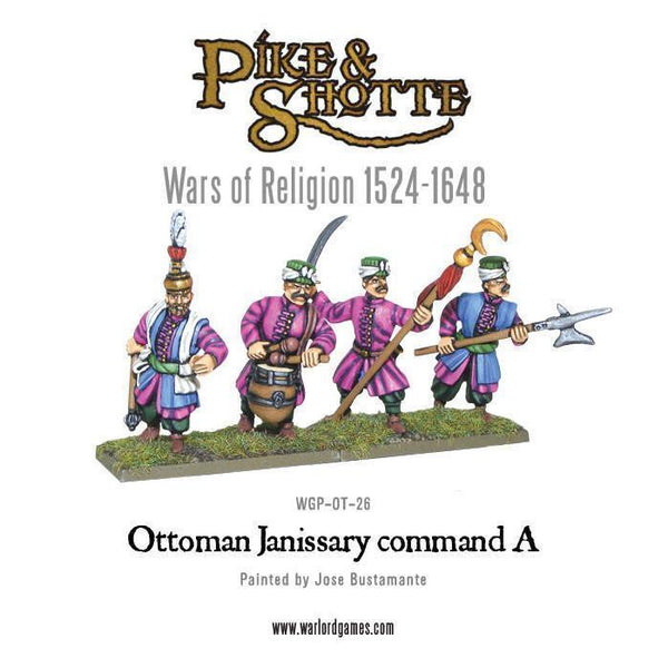 Pike and Shotte Ottoman Janissary Command A - Gap Games