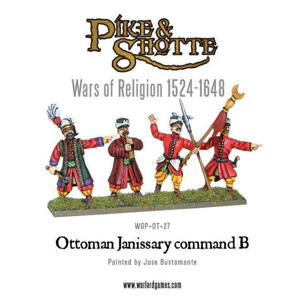 Pike and Shotte Ottoman Janissary Command B - Gap Games