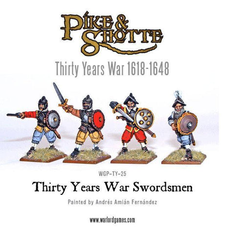 Pike and Shotte Thirty Years War Swordsmen - Gap Games