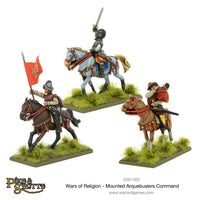 Pike and Shotte Wars Of Religion Mounted Arquebusiers Command - Gap Games