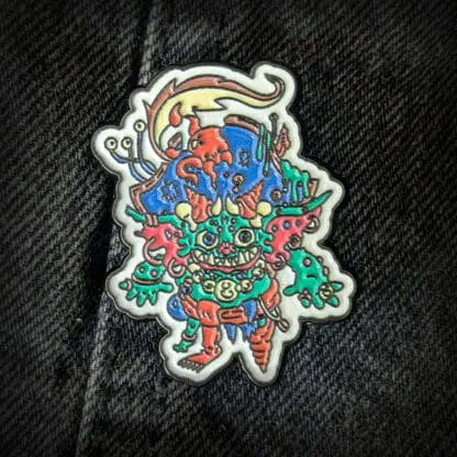 Rogue Hobbies - Pirate Goblin Pin Badge