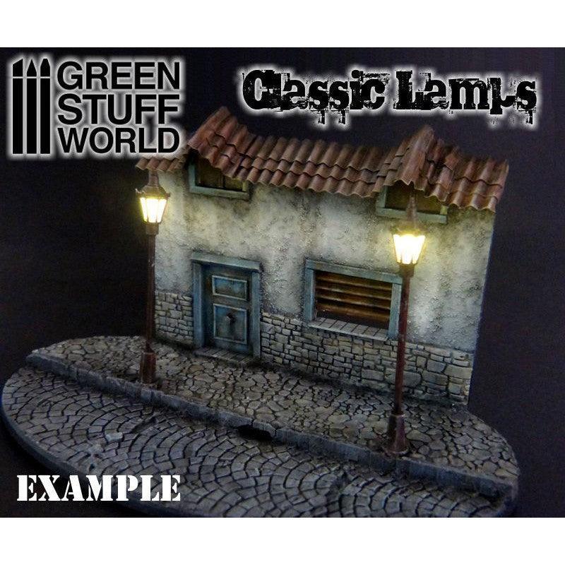 Plastic Classic Lamps 8,50cm - Pack x 10 - Gap Games