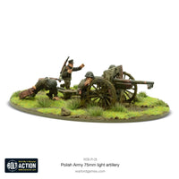 Polish Army 75mm light artillery - Gap Games