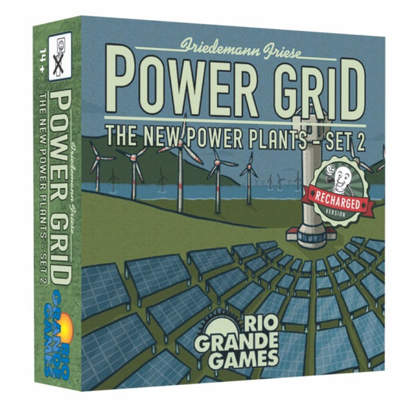 Power Grid - New Power Plants set 2 Recharged (exp 14)
