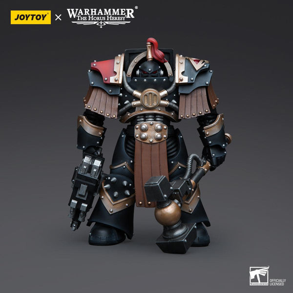 Pre-Order Warhammer Collectibles: 1/18 Scale Sons of Horus Justaerin Terminator Squad Justaerin Thundr Hammer - Gap Games