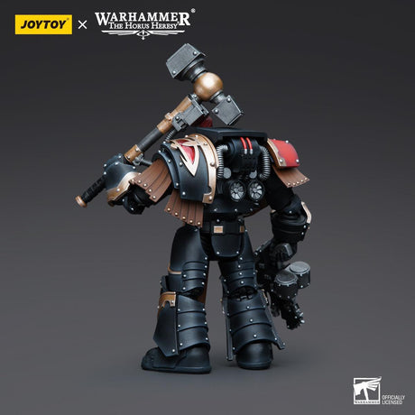 Pre-Order Warhammer Collectibles: 1/18 Scale Sons of Horus Justaerin Terminator Squad Justaerin Thundr Hammer - Gap Games