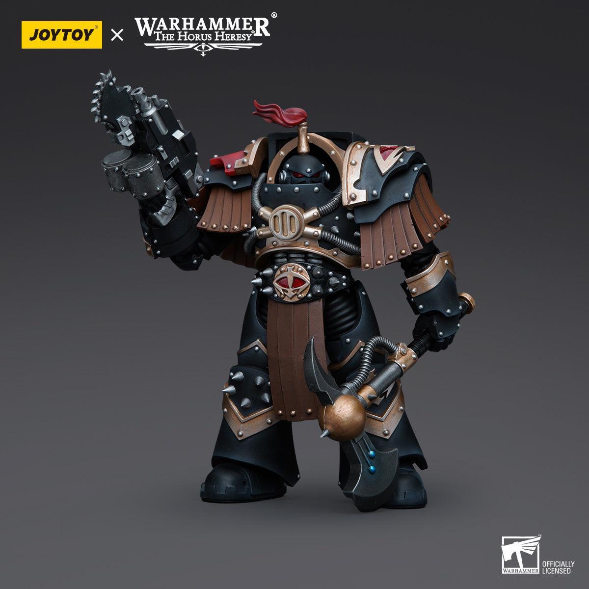 Pre-Order Warhammer Collectibles: 1/18 Scale Sons of Horus Justaerin Terminator Squad Justaerin w Power Axe - Gap Games