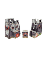 Micro Art Studio - Precinct Sigma Sentry Towers (2) PREPAINTED (grey)