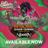 Riftbound Vendetta Pre-Rift Monday July 27th 6:00pm