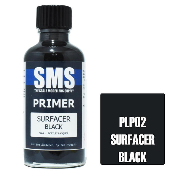 Primer SURFACER BLACK 50ml - Gap Games