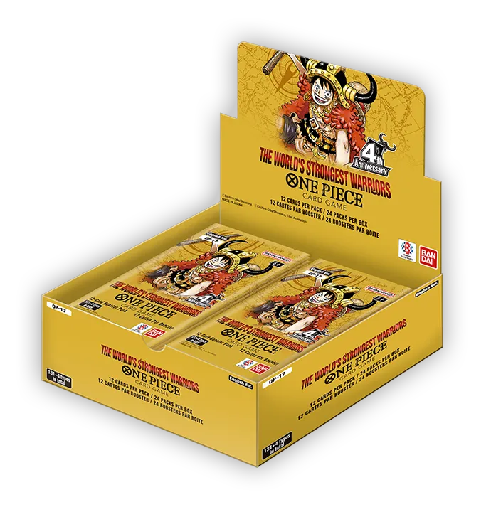 One Piece Card Game: Booster Display – The Worlds Strongest Warriors [OP-17] - Pre-Order