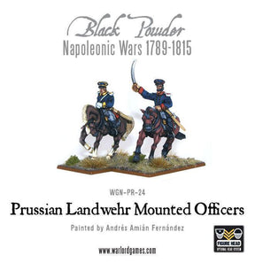 Prussian Landwehr Mounted Officers 1789-1815 - Gap Games