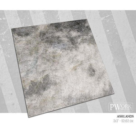 PWORK Wargames - Ashlands - Wargames Terrain Mat - Gap Games