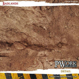 PWORK Wargames - Badlands - Wargames Terrain Mat - Gap Games