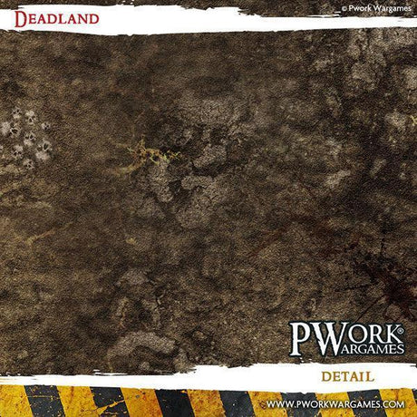 PWORK Wargames - Deadland - Wargames Terrain Mat - Gap Games