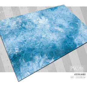 PWORK Wargames - Ice Planet - Wargames Terrain Mat - Gap Games