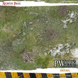 PWORK Wargames - North Pass - Wargames Terrain Mat - Gap Games