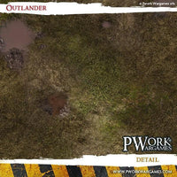 PWORK Wargames - Outlander - Wargames Terrain Mat - Gap Games