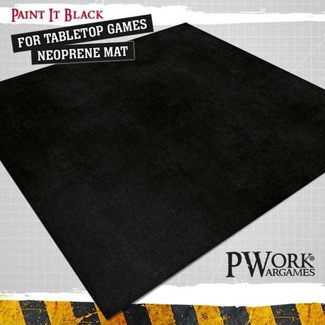 PWORK Wargames - Paint It Black - Tabletop Board Game Mat - Gap Games