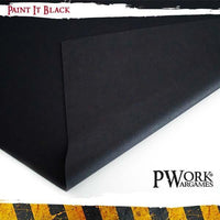 PWORK Wargames - Paint It Black - Tabletop Board Game Mat - Gap Games