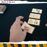 PWORK Wargames - Paint It Black - Tabletop Board Game Mat - Gap Games