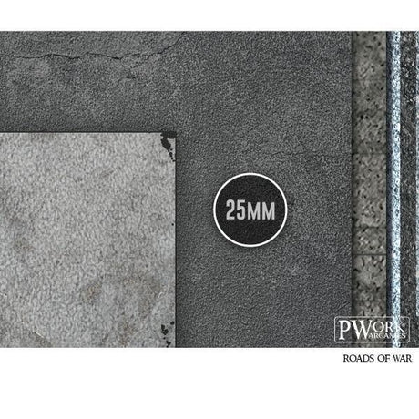 PWORK Wargames - Roads of War - Wargames Terrain Mat - Gap Games