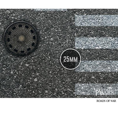 PWORK Wargames - Roads of War - Wargames Terrain Mat - Gap Games