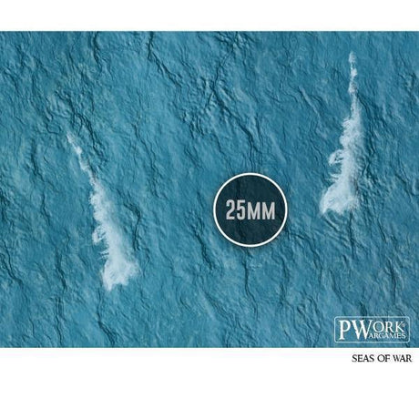 PWORK Wargames - Seas of War - Wargames Terrain Mat - Gap Games