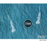 PWORK Wargames - Seas of War - Wargames Terrain Mat - Gap Games
