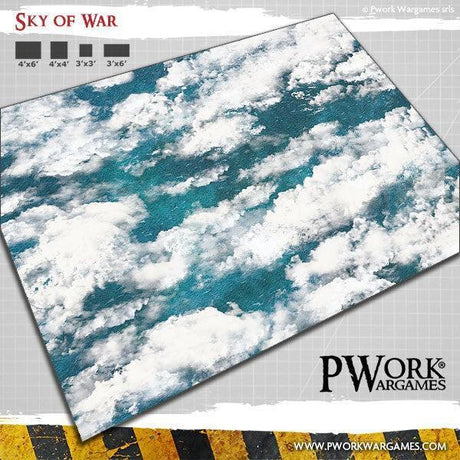 PWORK Wargames - Sky of War - Wargames Terrain Mat - Gap Games