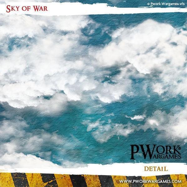 PWORK Wargames - Sky of War - Wargames Terrain Mat - Gap Games