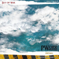 PWORK Wargames - Sky of War - Wargames Terrain Mat - Gap Games